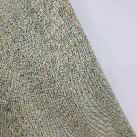 Lands' End Wool, Silk, Linen Blend Green Single Button Blazer Suit Jacket 18W - Picture 7 of 10